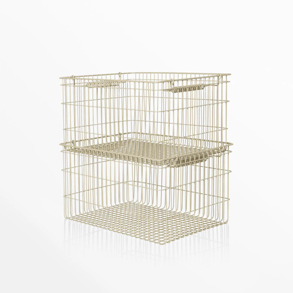 Cala Stackable Baskets (Set of 2)