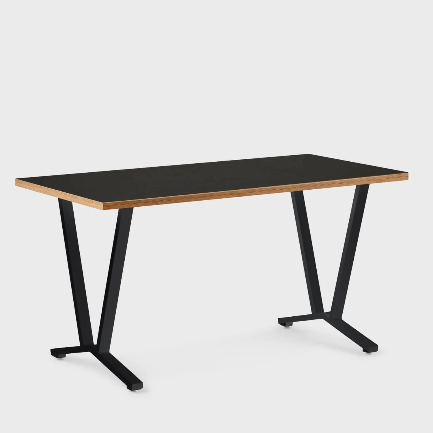Elements Laminate Top Flare Leg Desk - Image 2