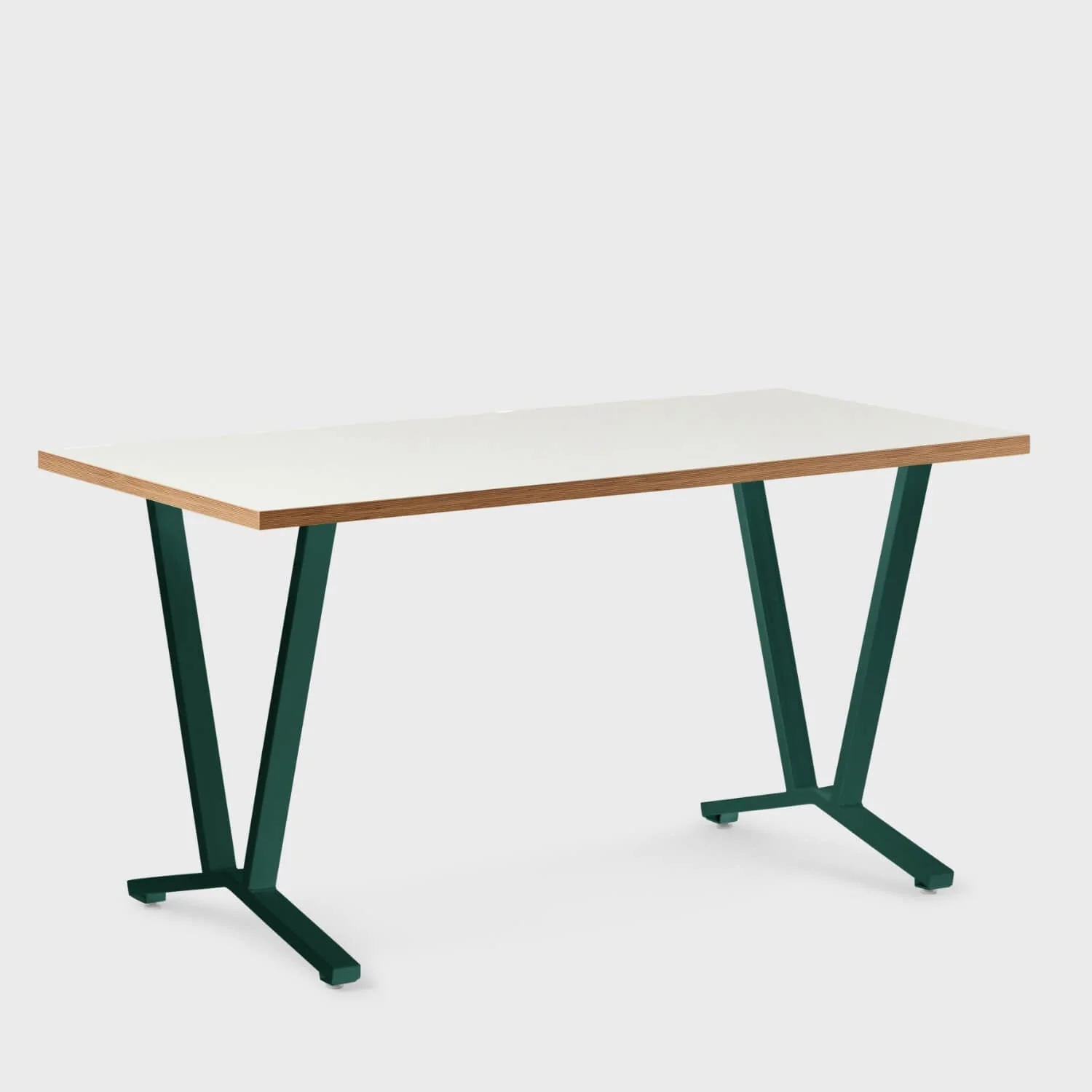 Elements Laminate Top Flare Leg Desk - Image 36