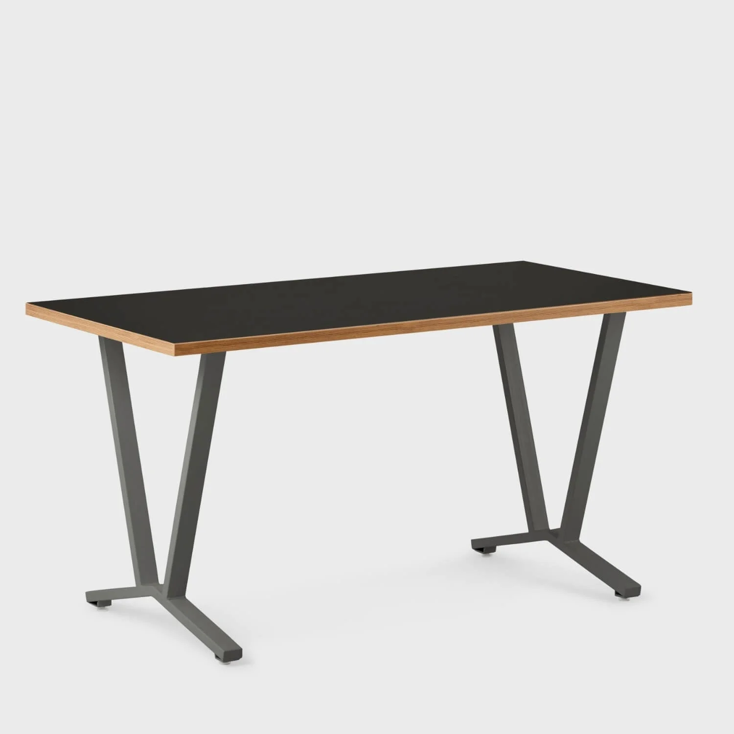 Elements Laminate Top Flare Leg Desk - Image 73