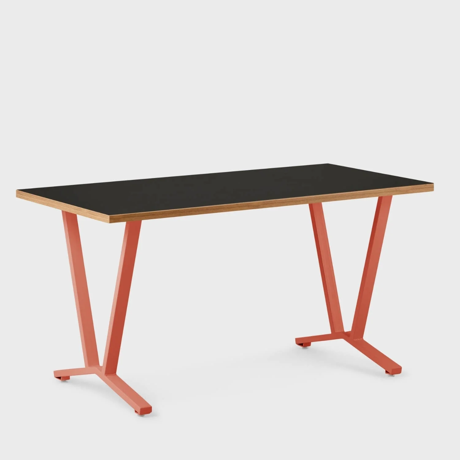 Elements Laminate Top Flare Leg Desk - Image 18
