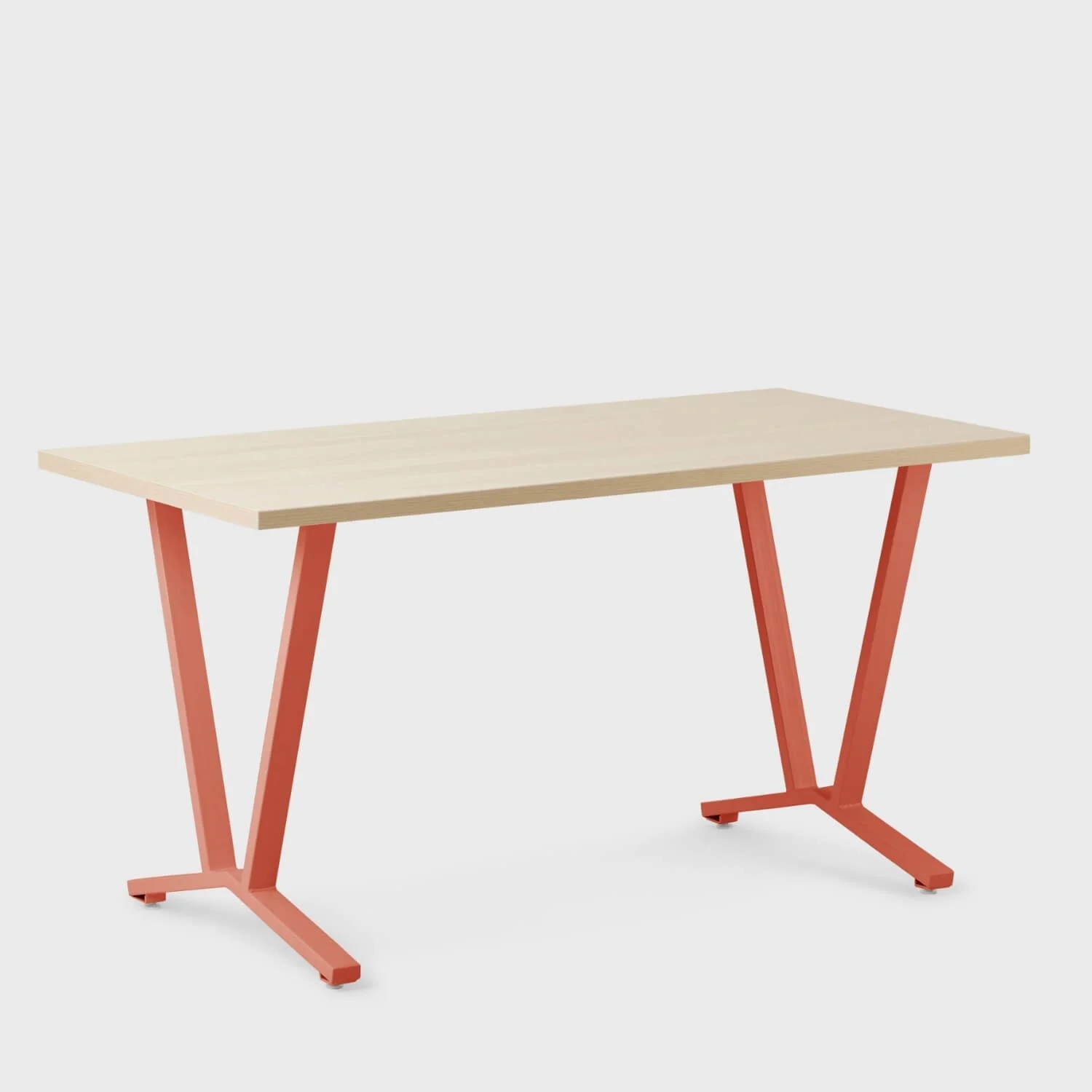 Elements Laminate Top Flare Leg Desk - Image 4