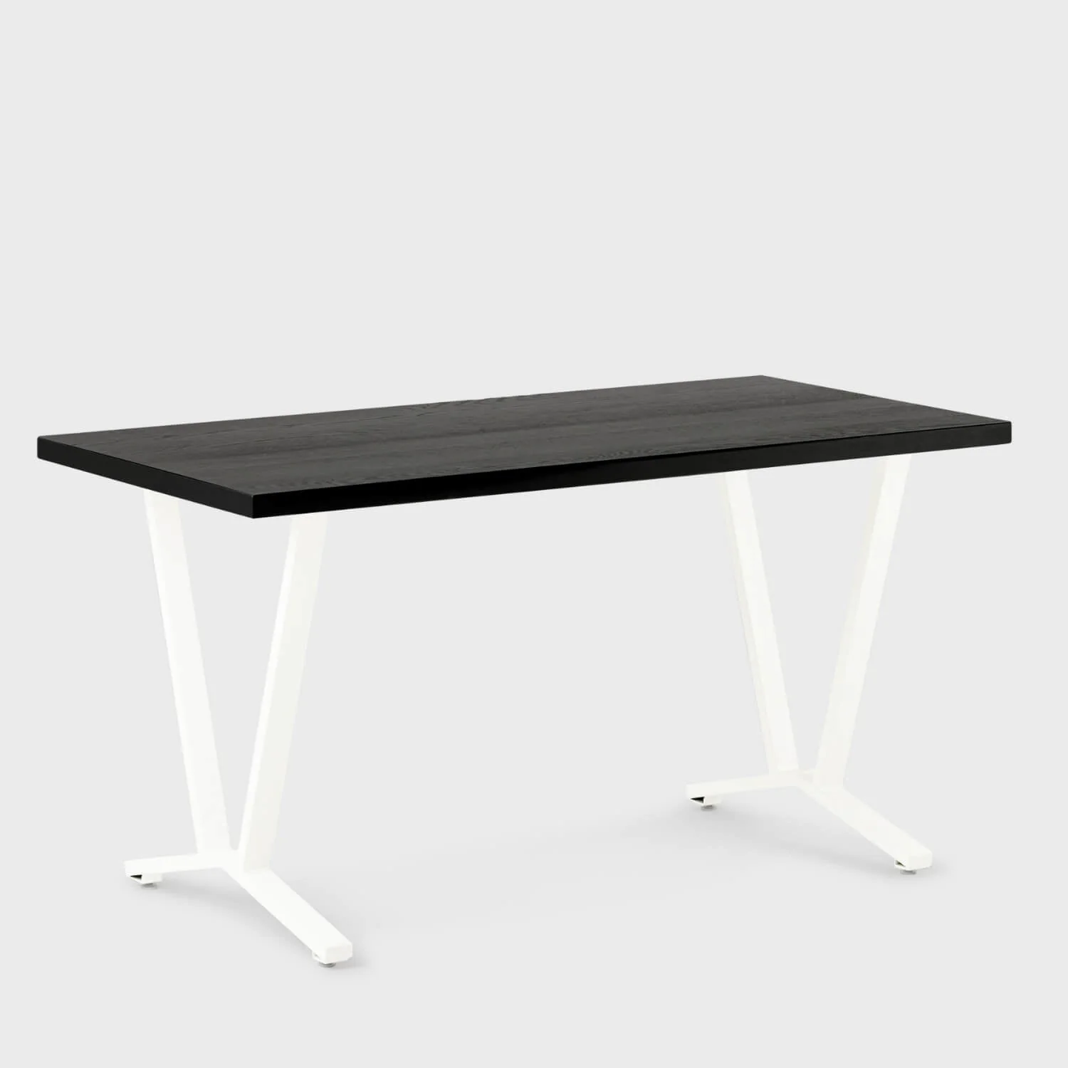 Elements Wood Top Flare Leg Desk - Image 39