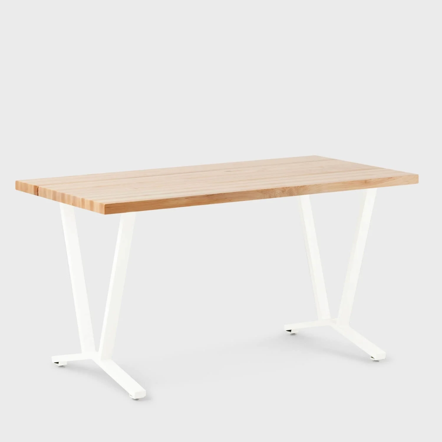 Elements Wood Top Flare Leg Desk - Image 51