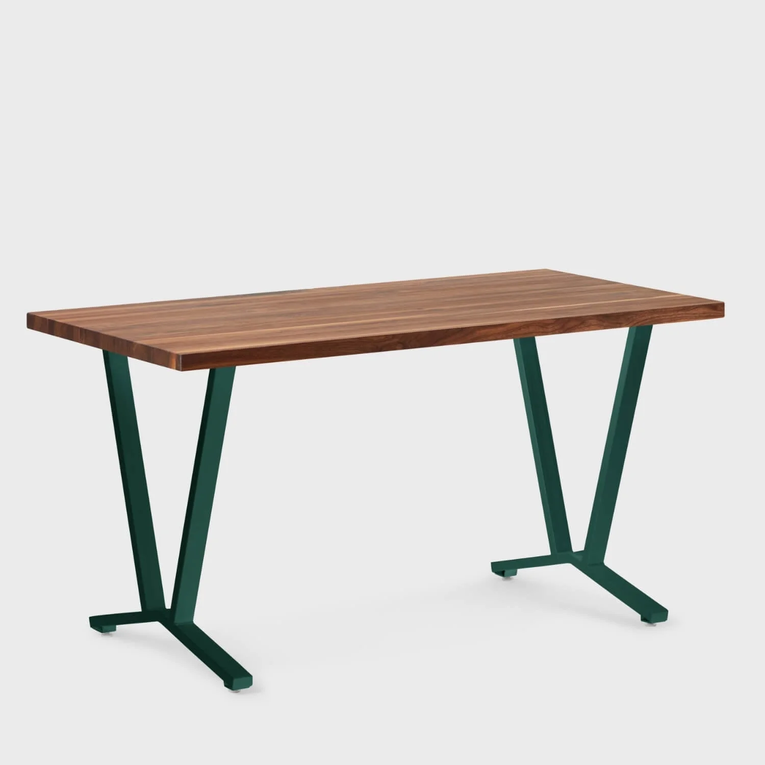 Elements Wood Top Flare Leg Desk - Image 14