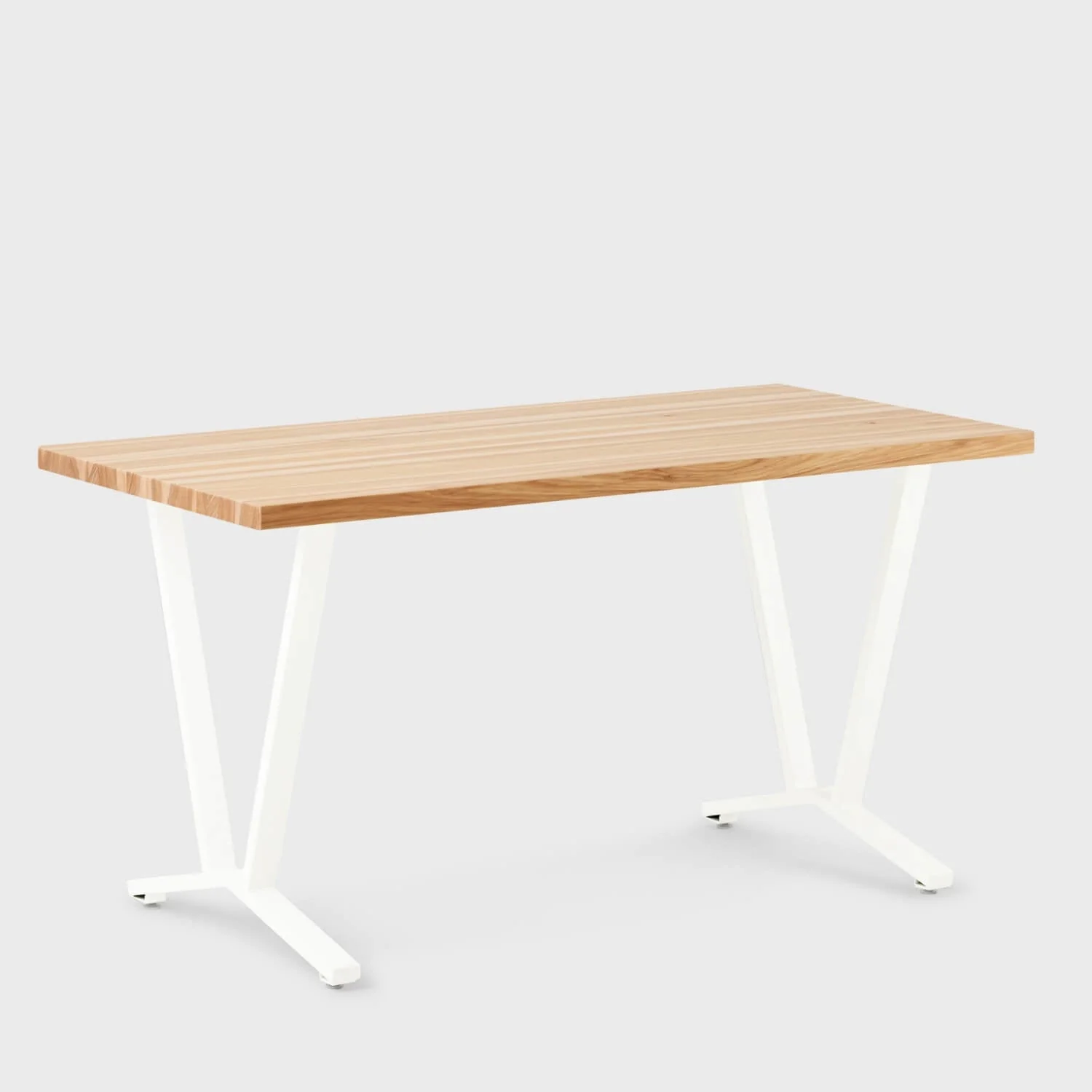 Elements Wood Top Flare Leg Desk - Image 22