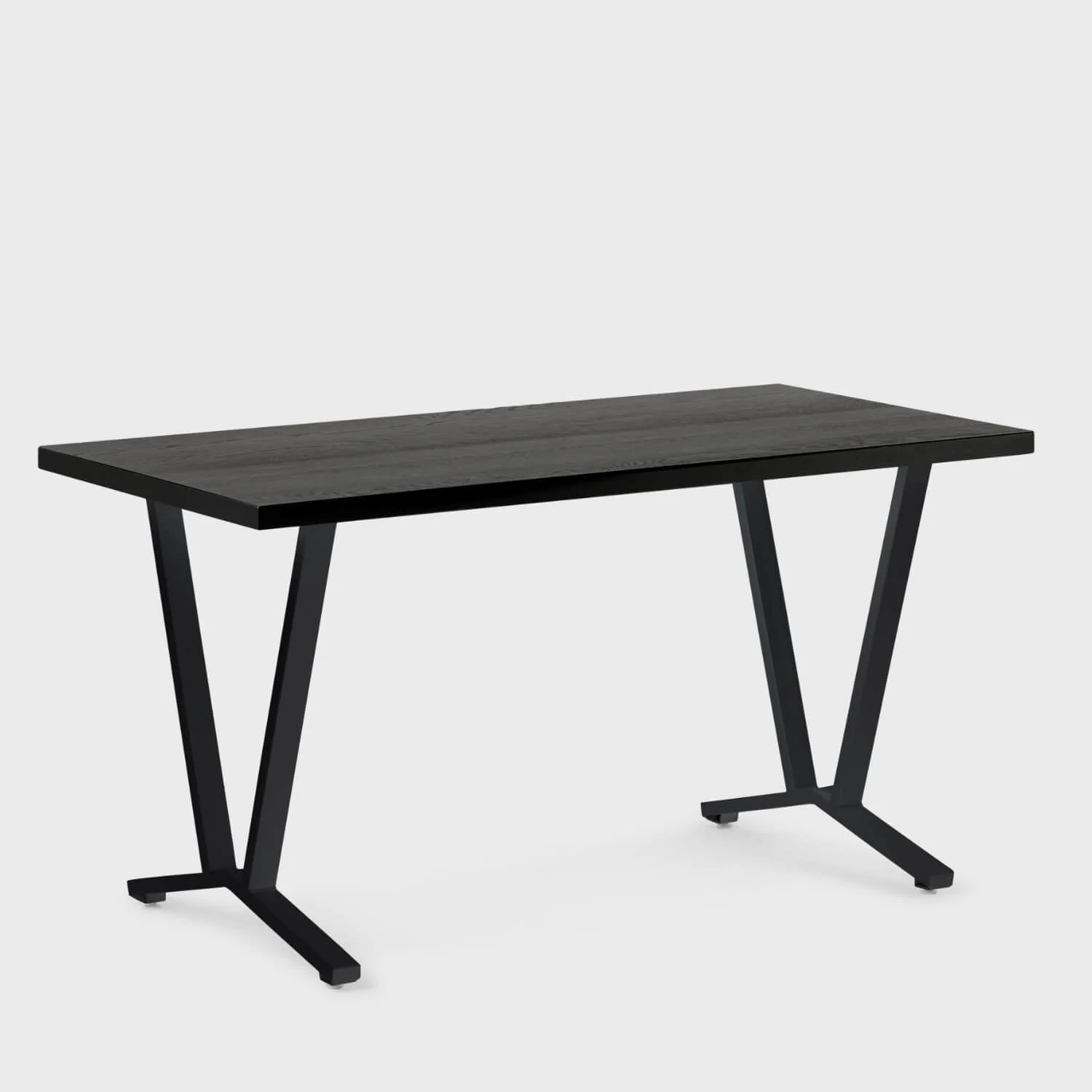 Elements Wood Top Flare Leg Desk - Image 31