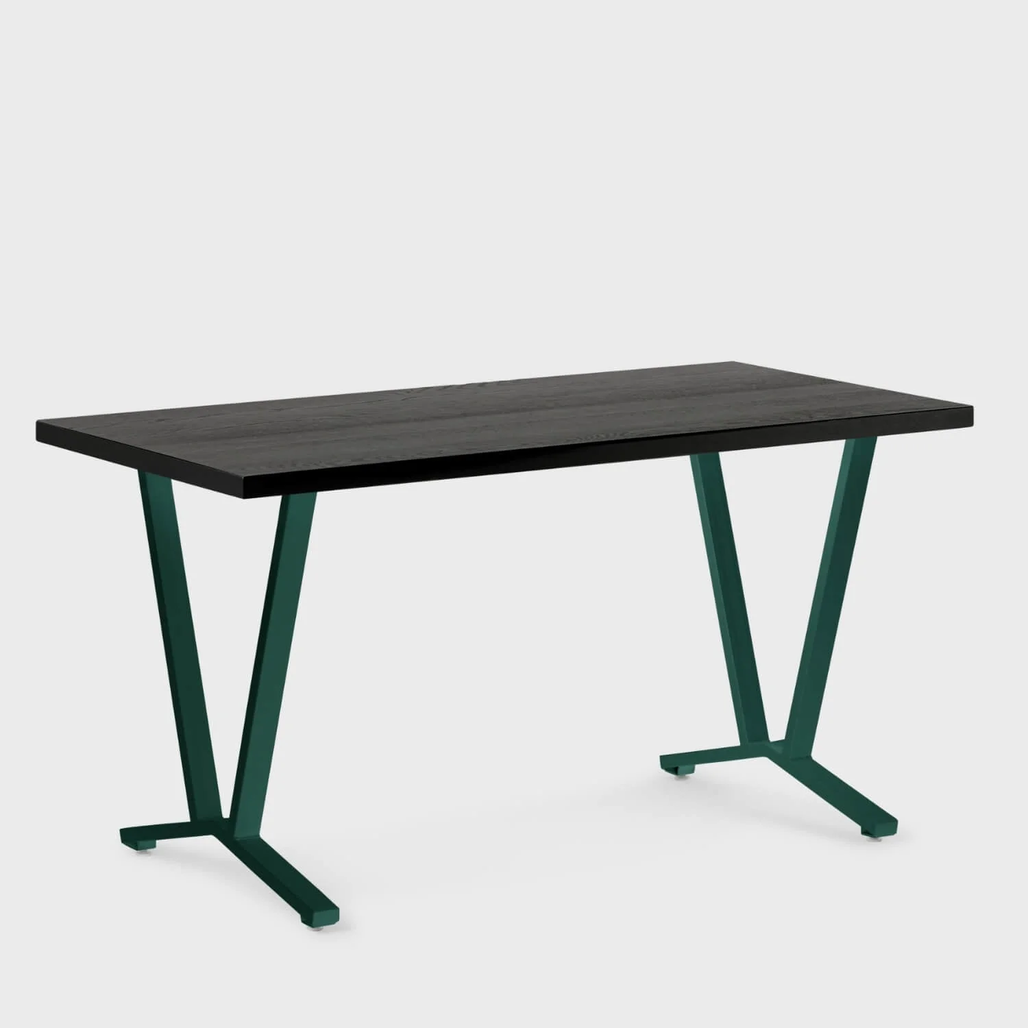 Elements Wood Top Flare Leg Desk - Image 34