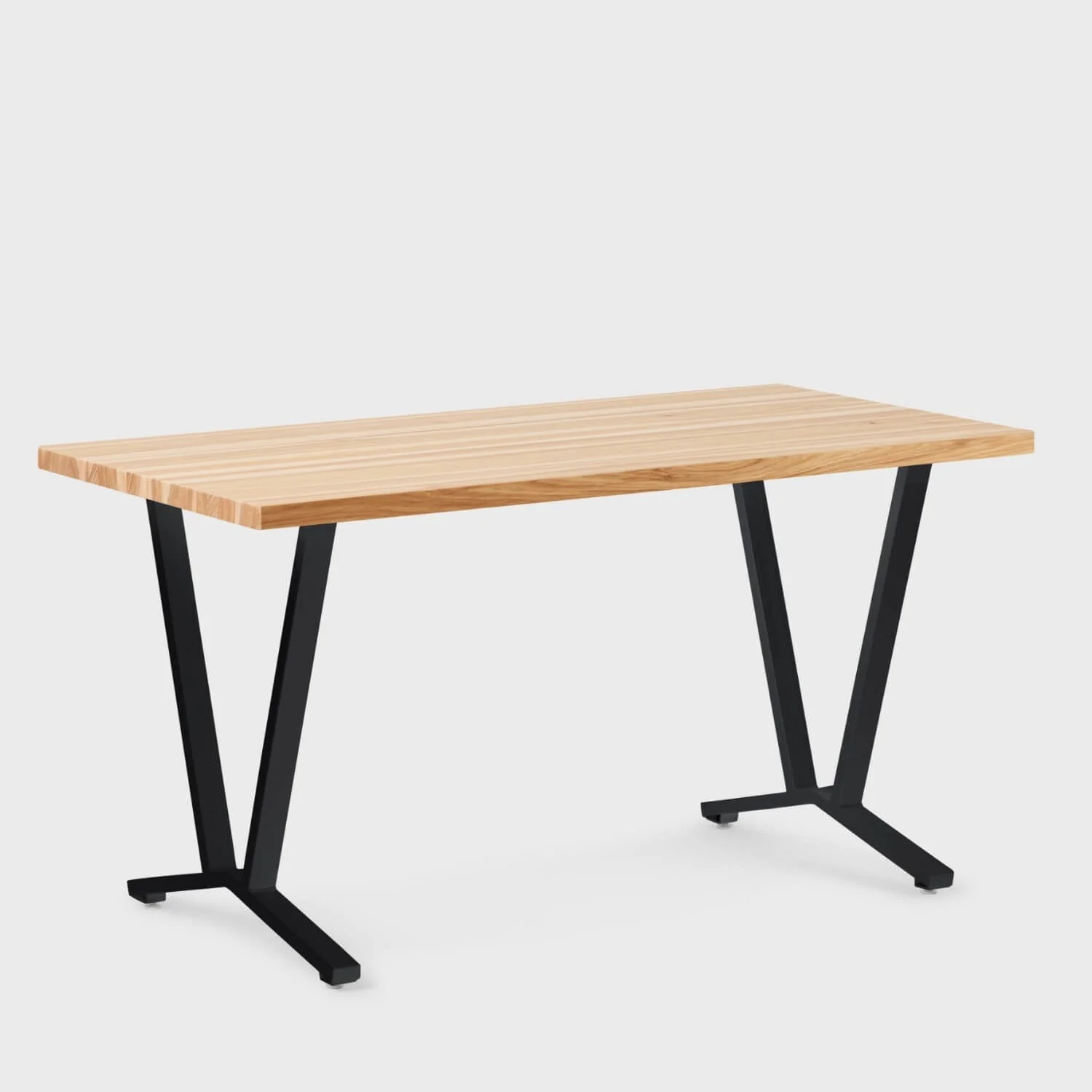 Elements Wood Top Flare Leg Desk - Image 46