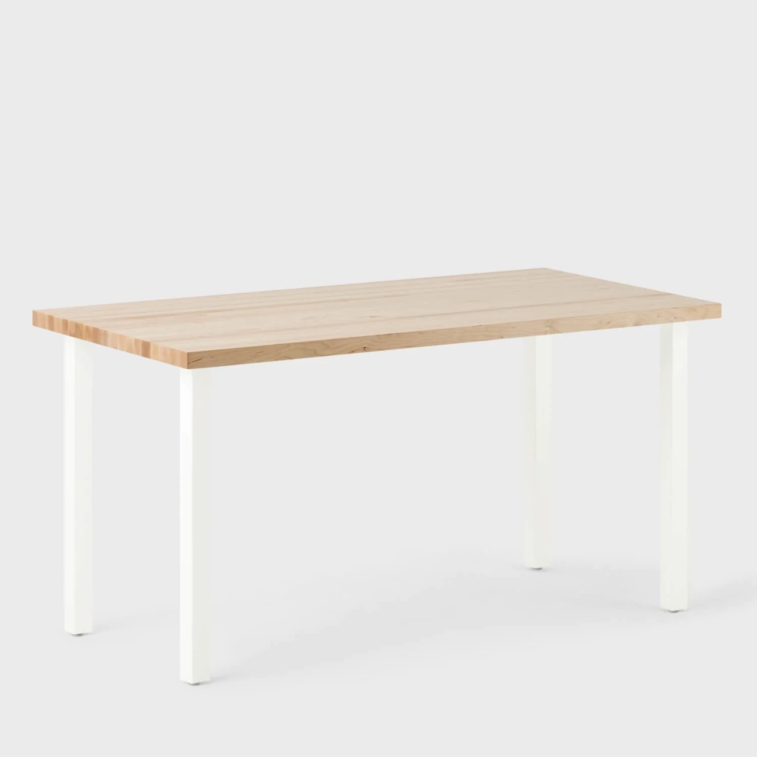 Elements Wood Top Skinny Leg Desk - Image 42