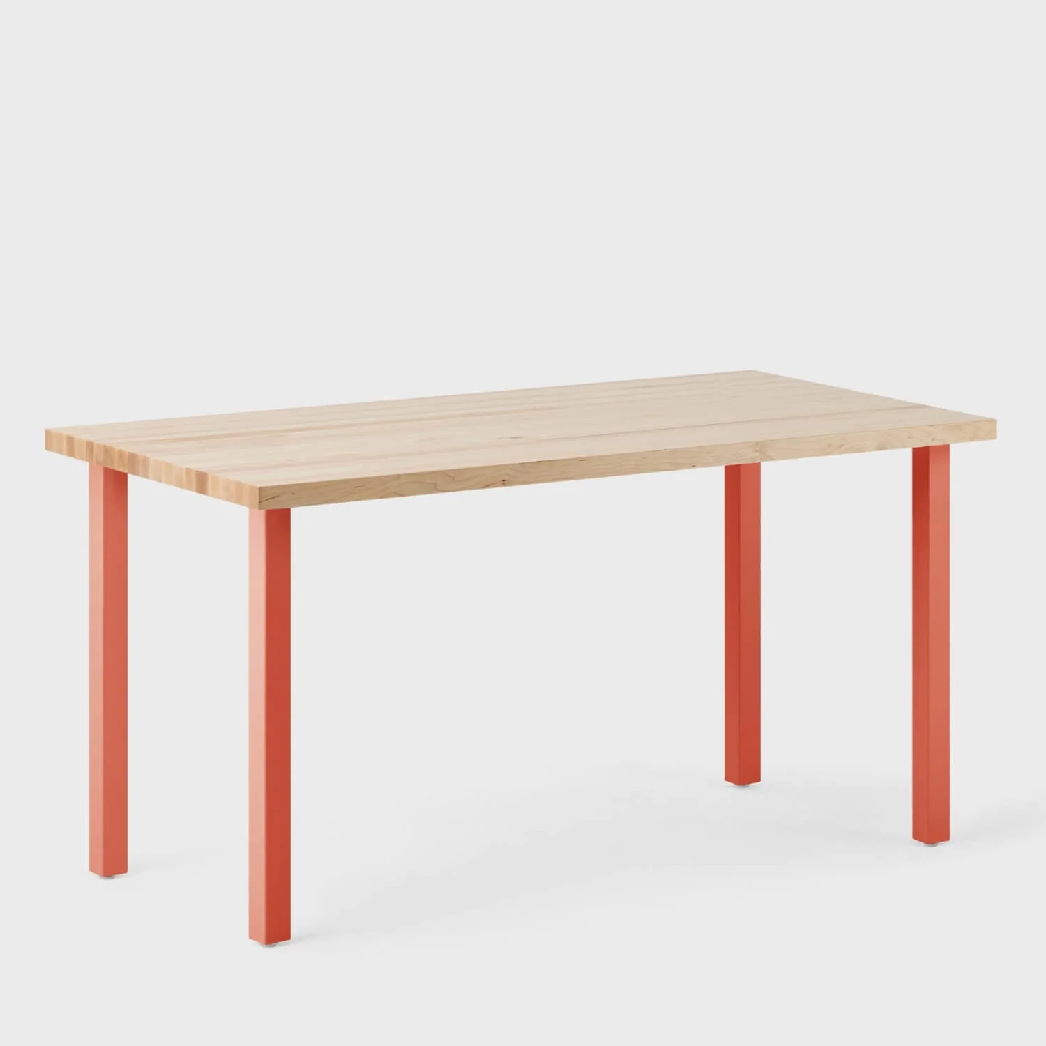Elements Wood Top Skinny Leg Desk - Image 43