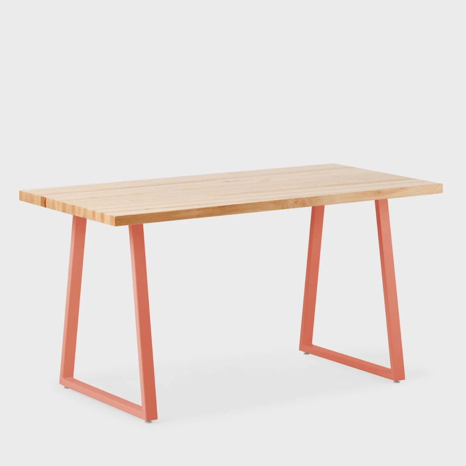 Elements Wood Top Wide Leg Desk - Image 23