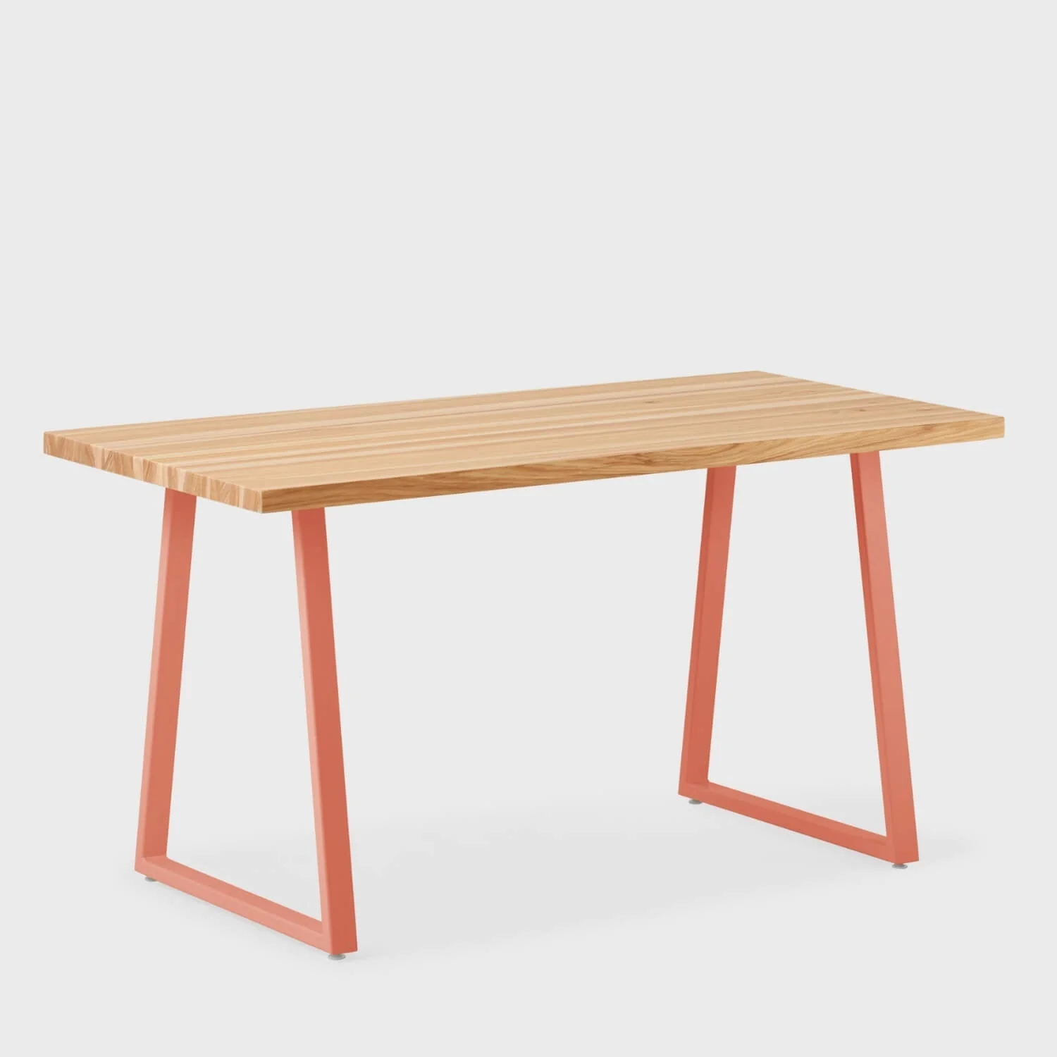 Elements Wood Top Wide Leg Desk - Image 29