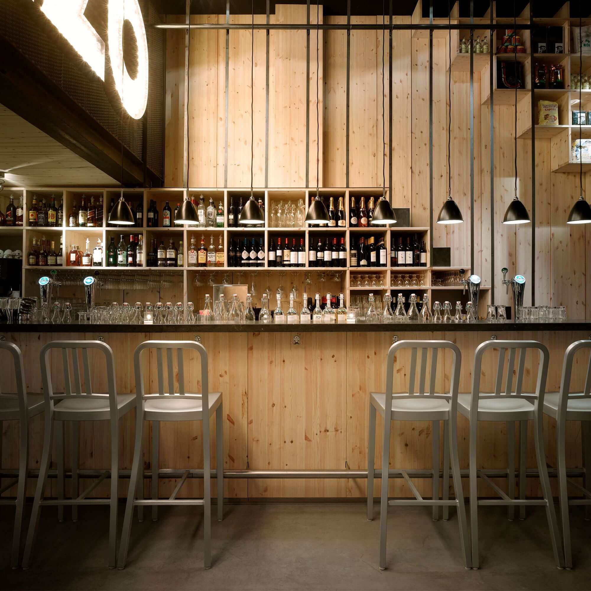 1006 Navy Stool - Image 3