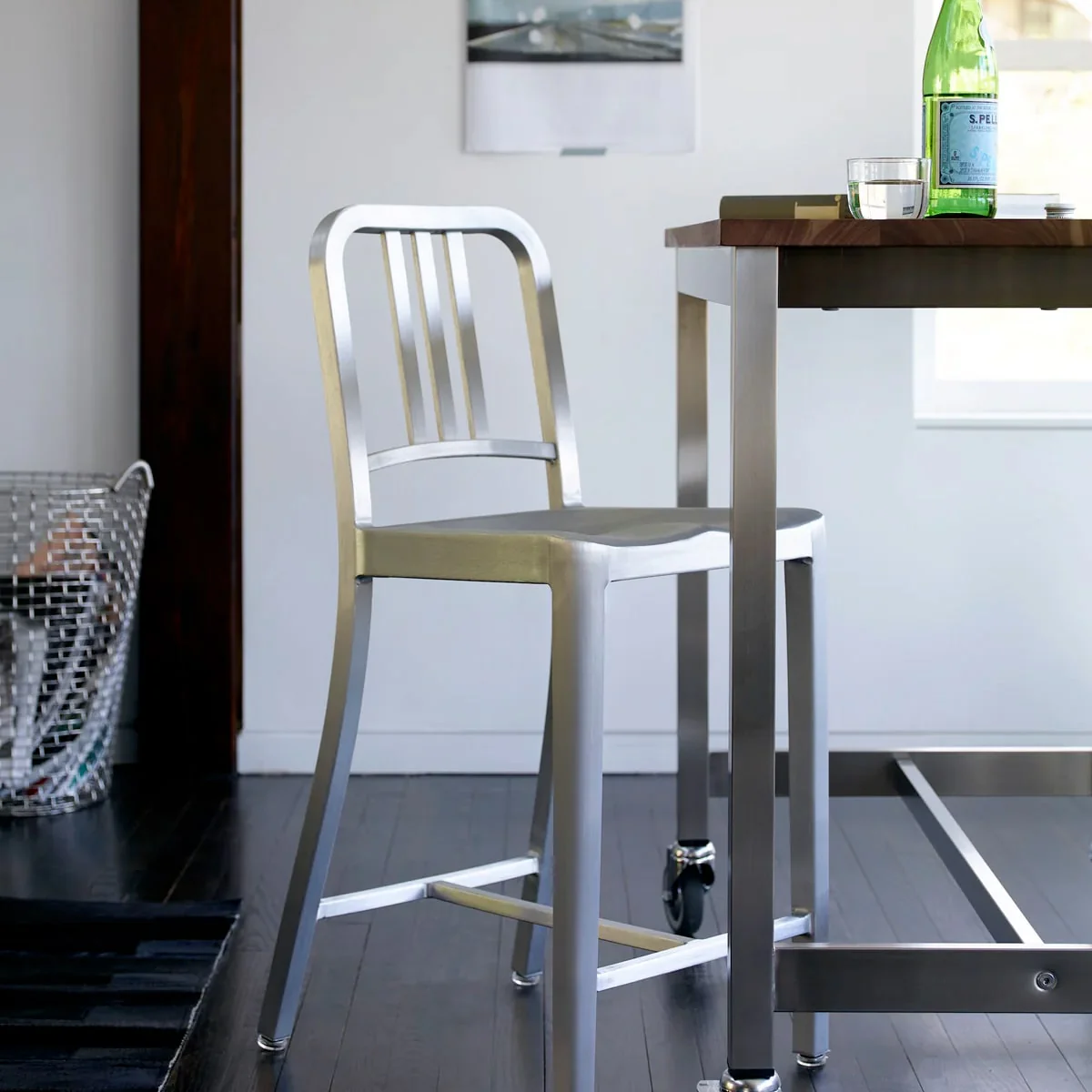 1006 Navy Stool - Image 8