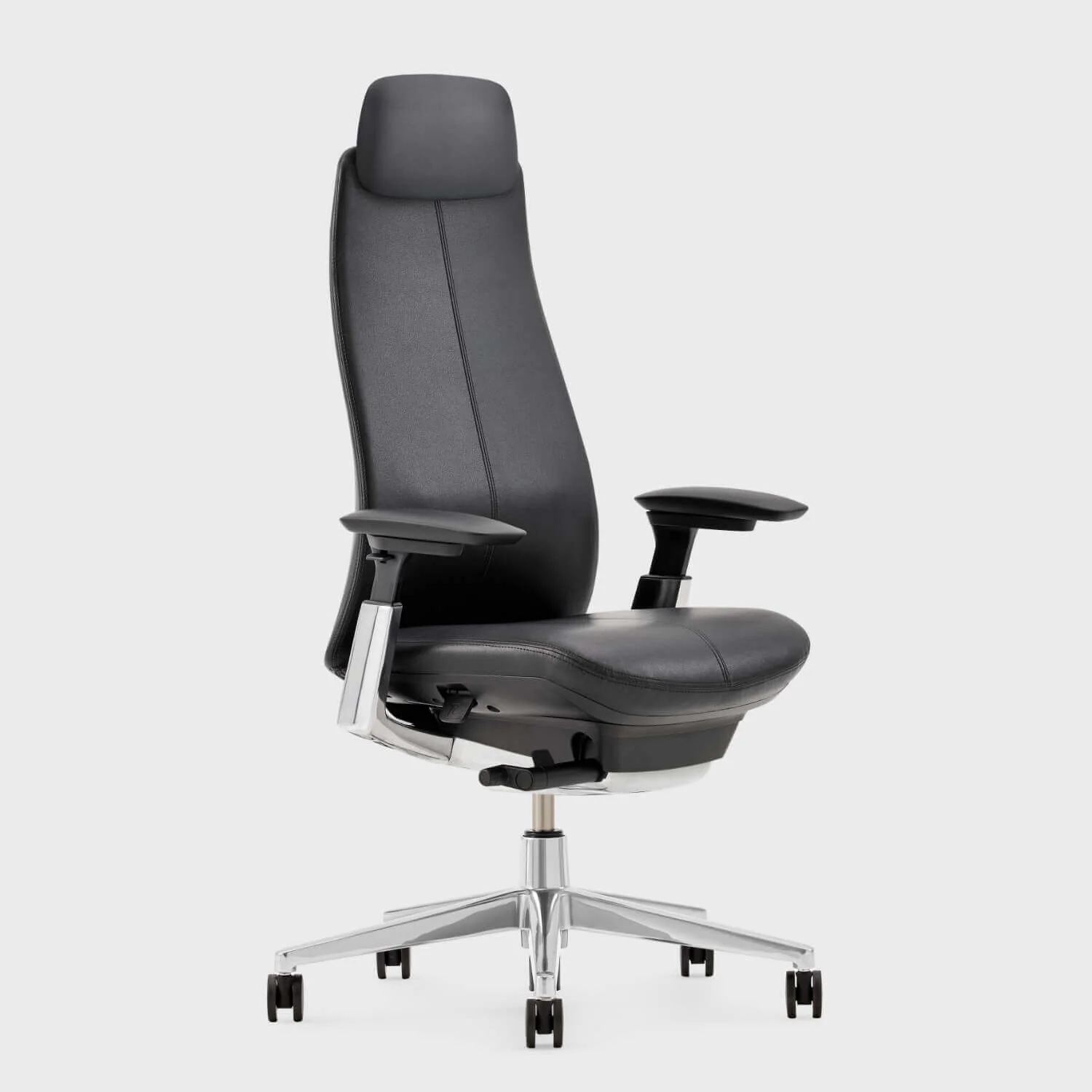 Fern Leather Office Chair - Image 2