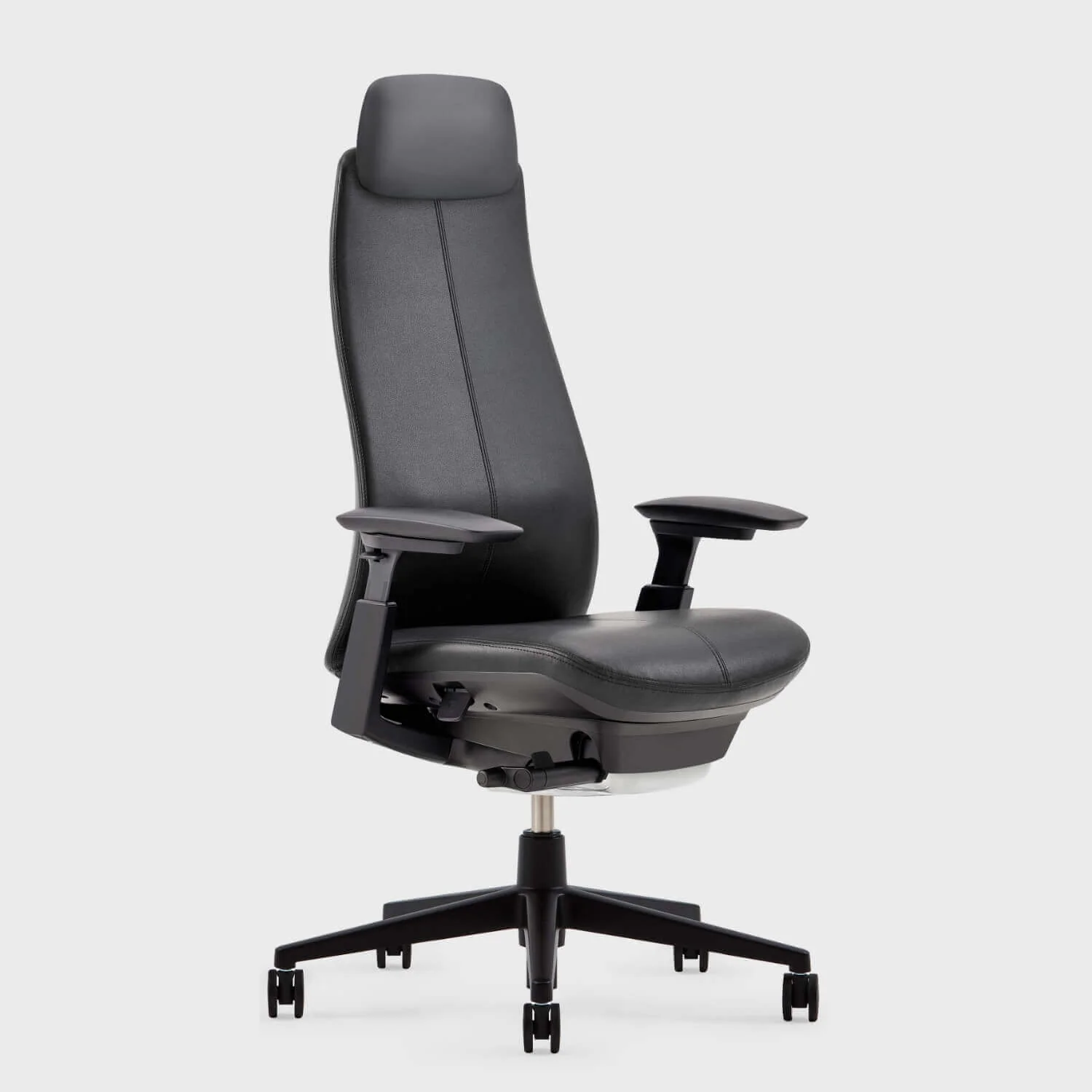Fern Leather Office Chair - Image 3