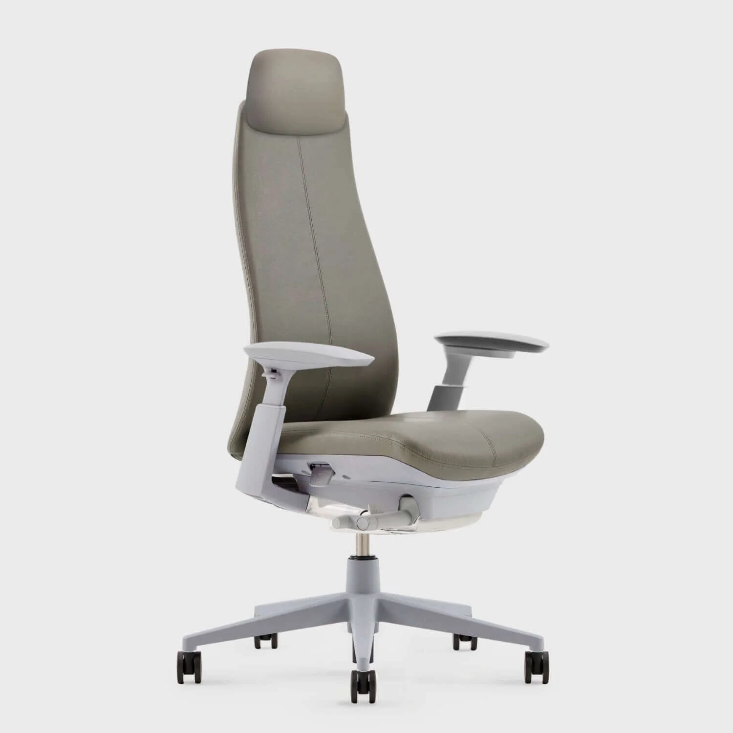 Fern Leather Office Chair - Image 7