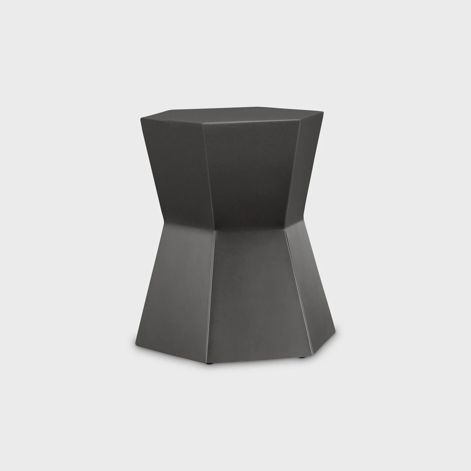 Facet Aluminum Side Table - Image 3