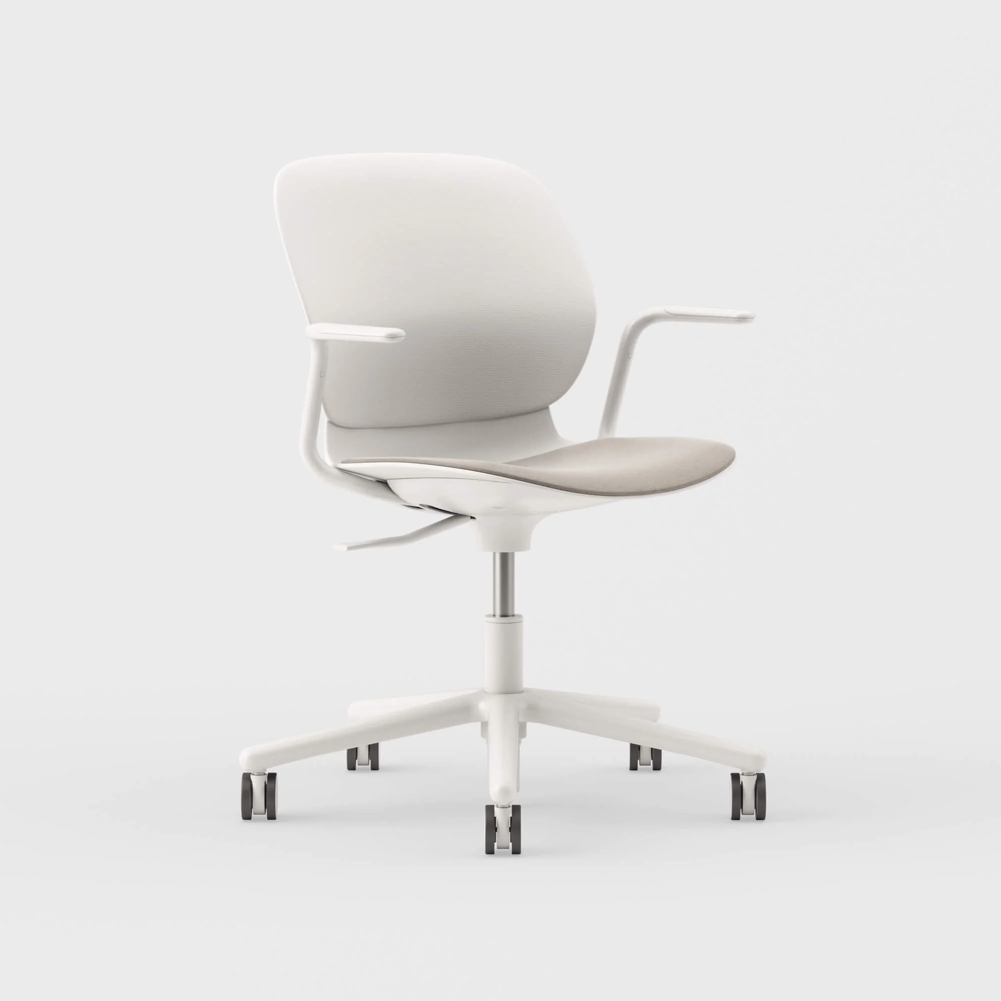 Maari Chair 5-Star Base with Upholstered Seat - Image 2