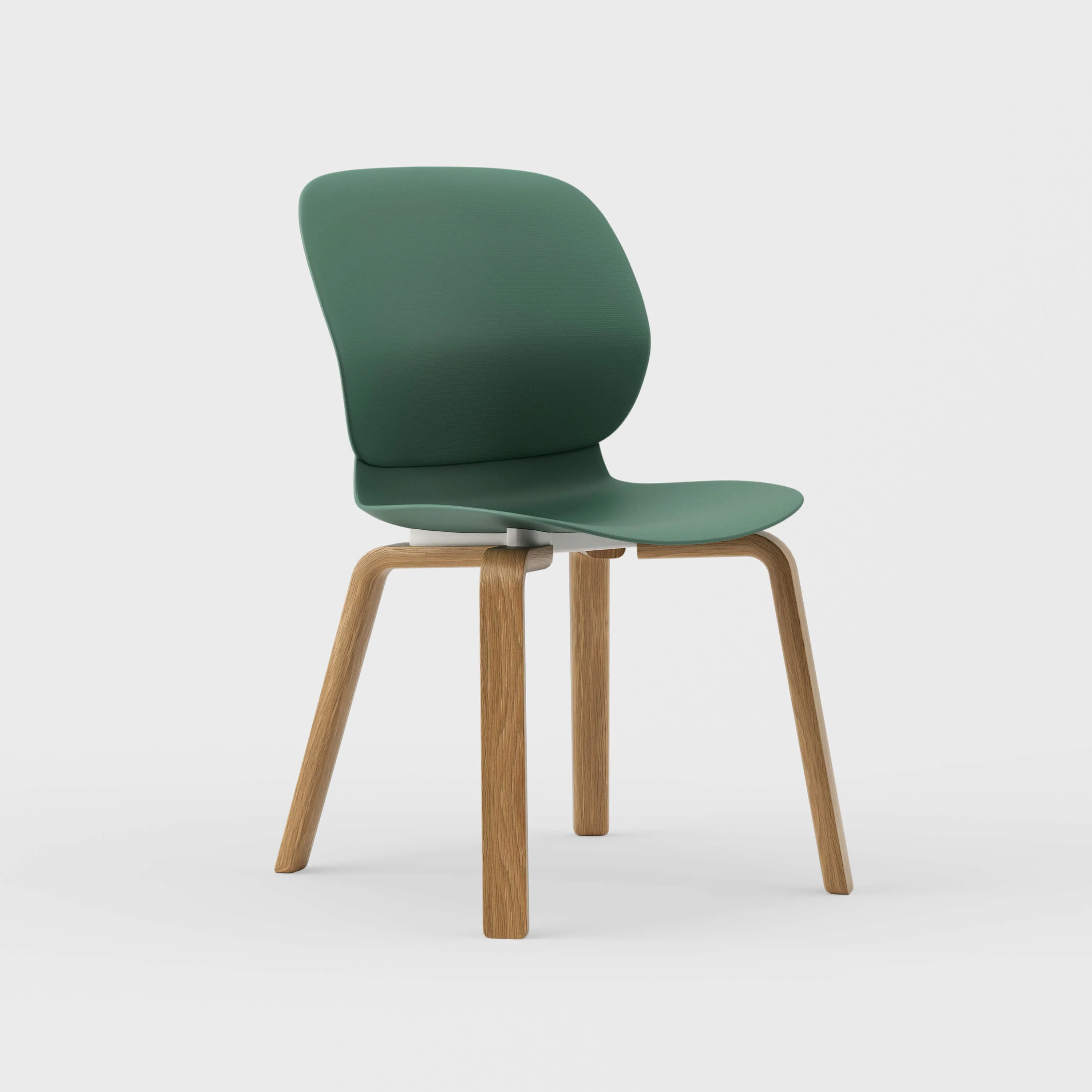 Maari Chair with Wood Base - Image 2