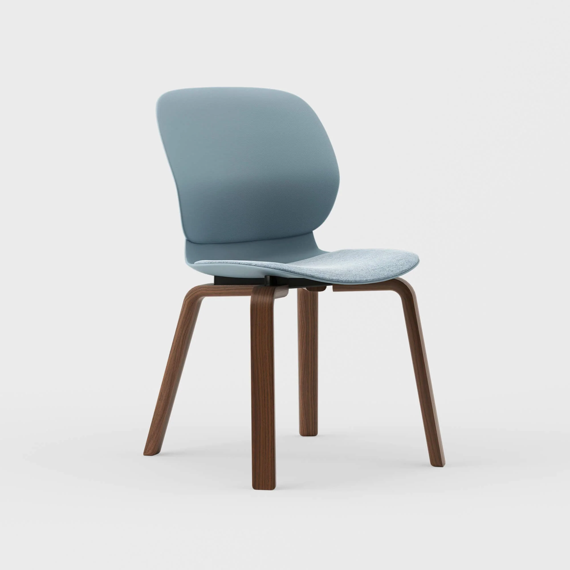 Maari Chair Wood Base with Upholstered Seat - Image 11