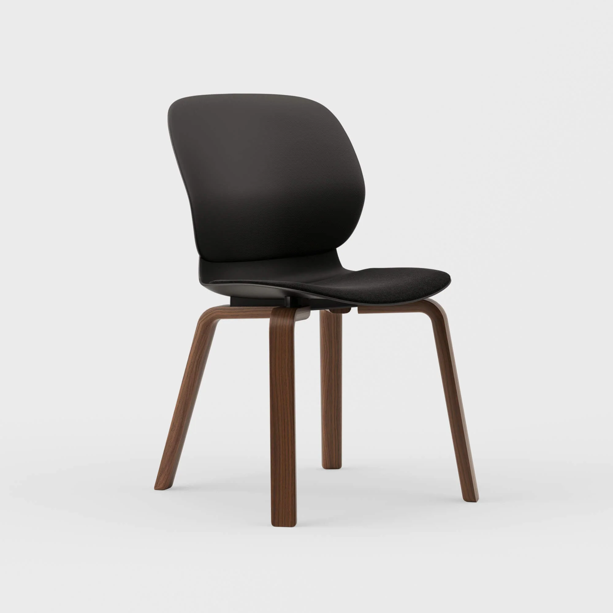 Maari Chair Wood Base with Upholstered Seat - Image 17