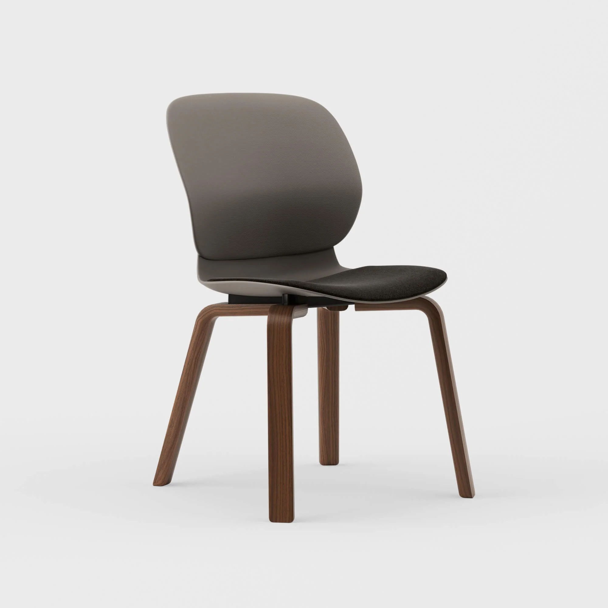 Maari Chair Wood Base with Upholstered Seat - Image 23