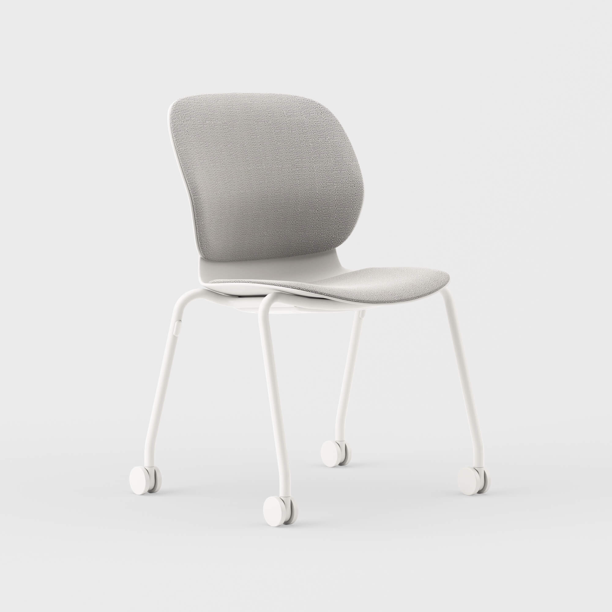Maari Upholstered Chair with 4-Leg Base - Image 9