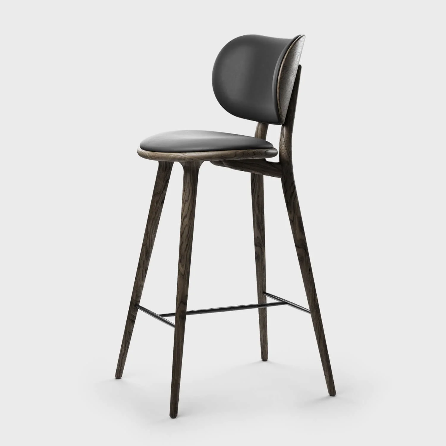 Mater High Stool with Backrest - Image 3