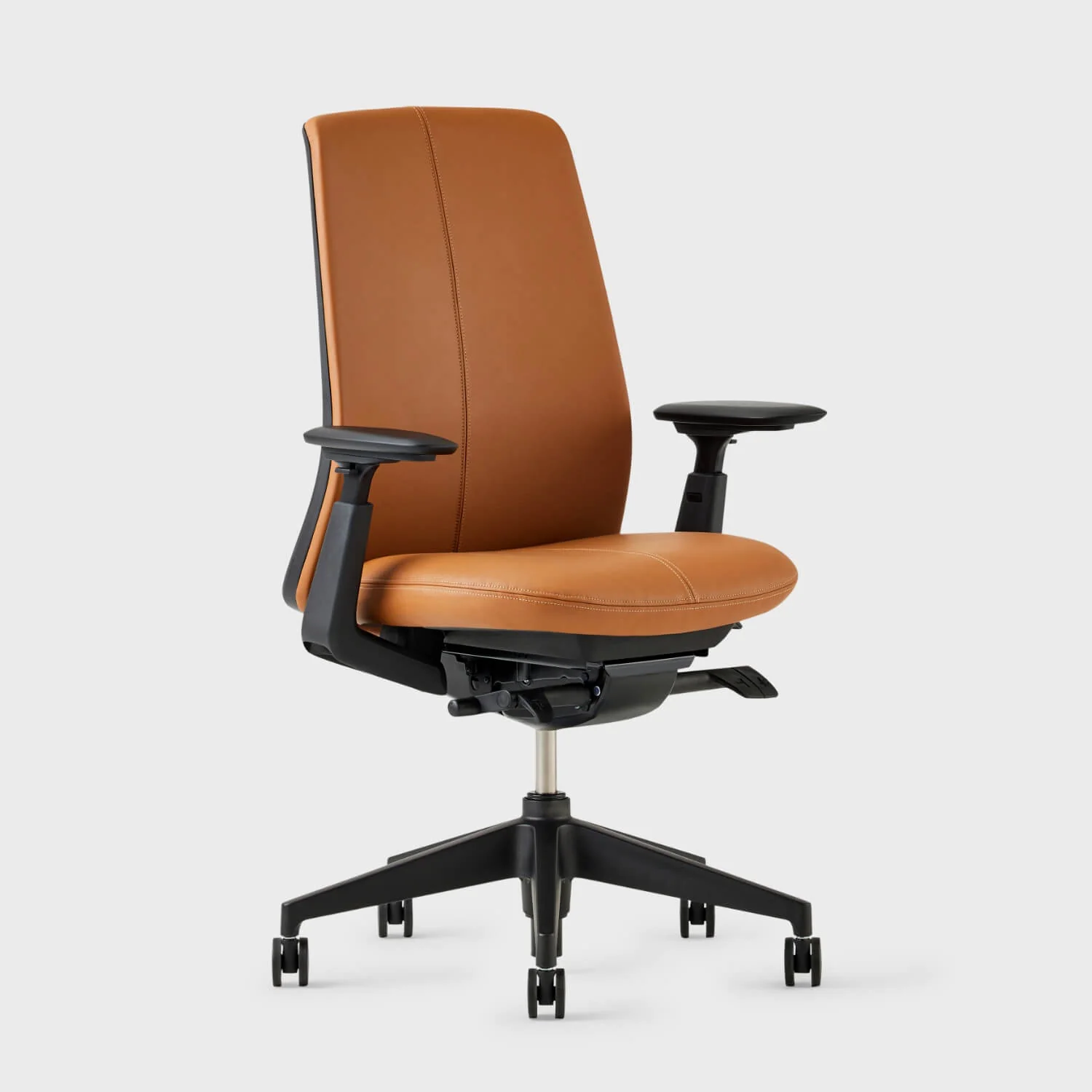 Soji Leather Office Chair - Image 3