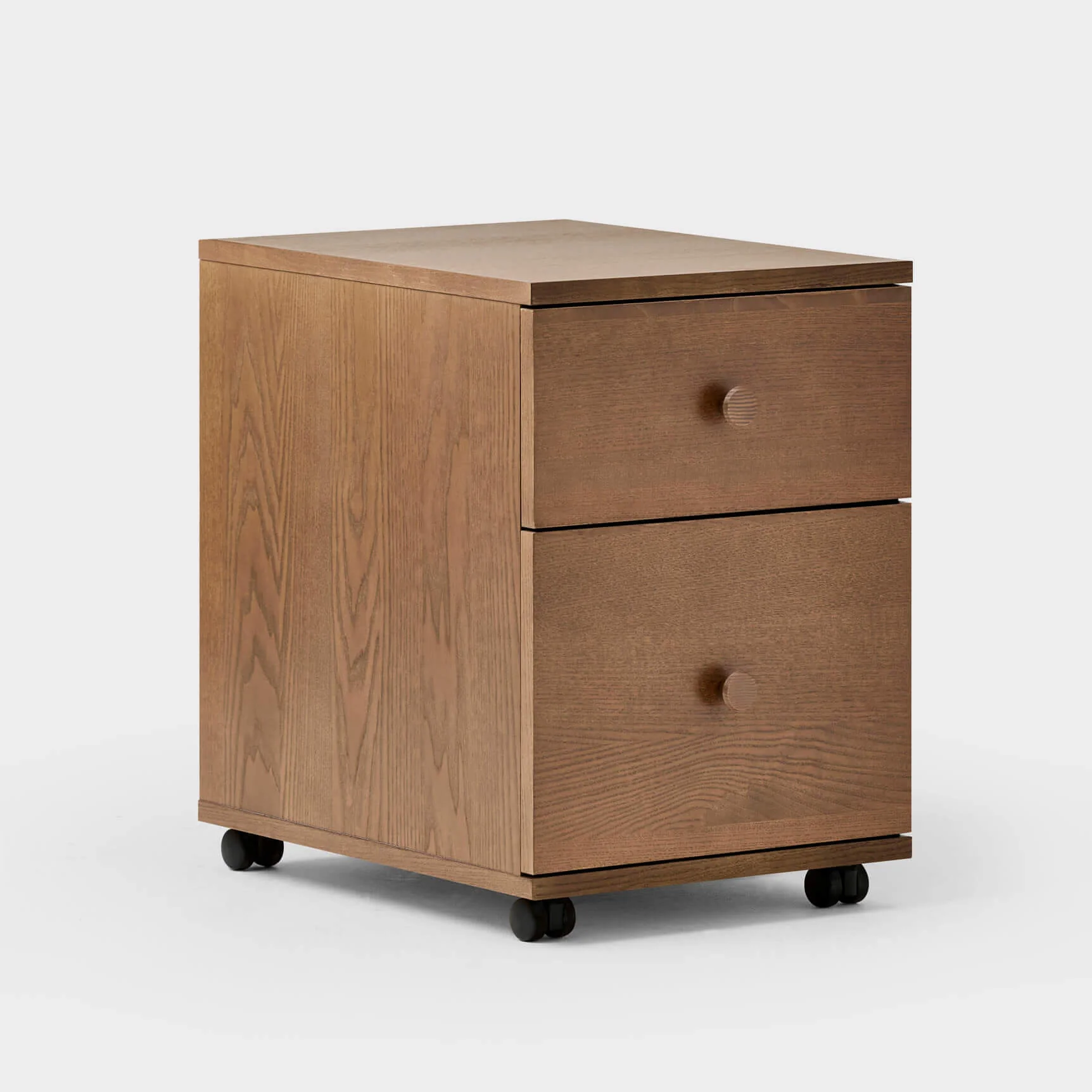 Wood File Cabinet - Image 3