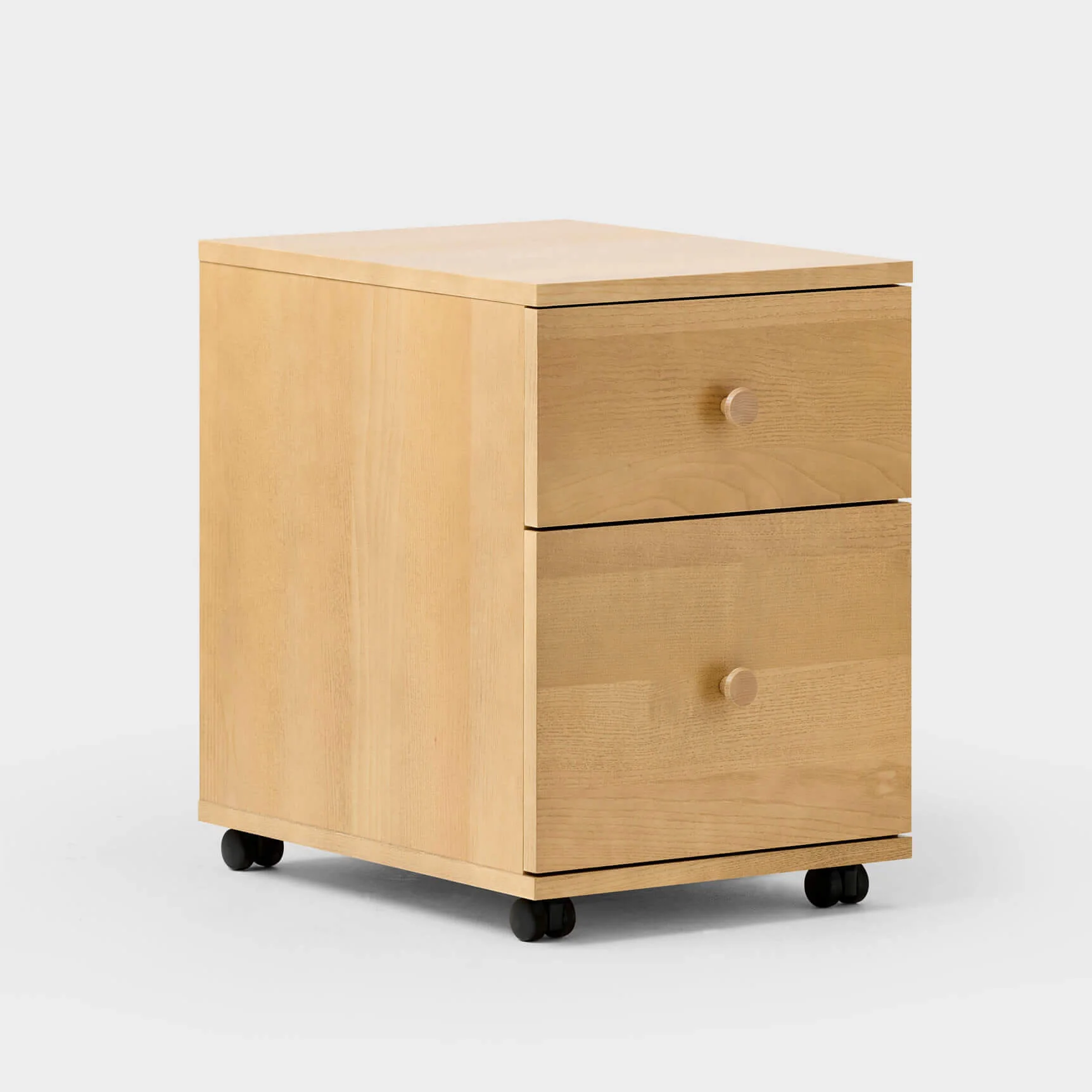 Wood File Cabinet - Image 4